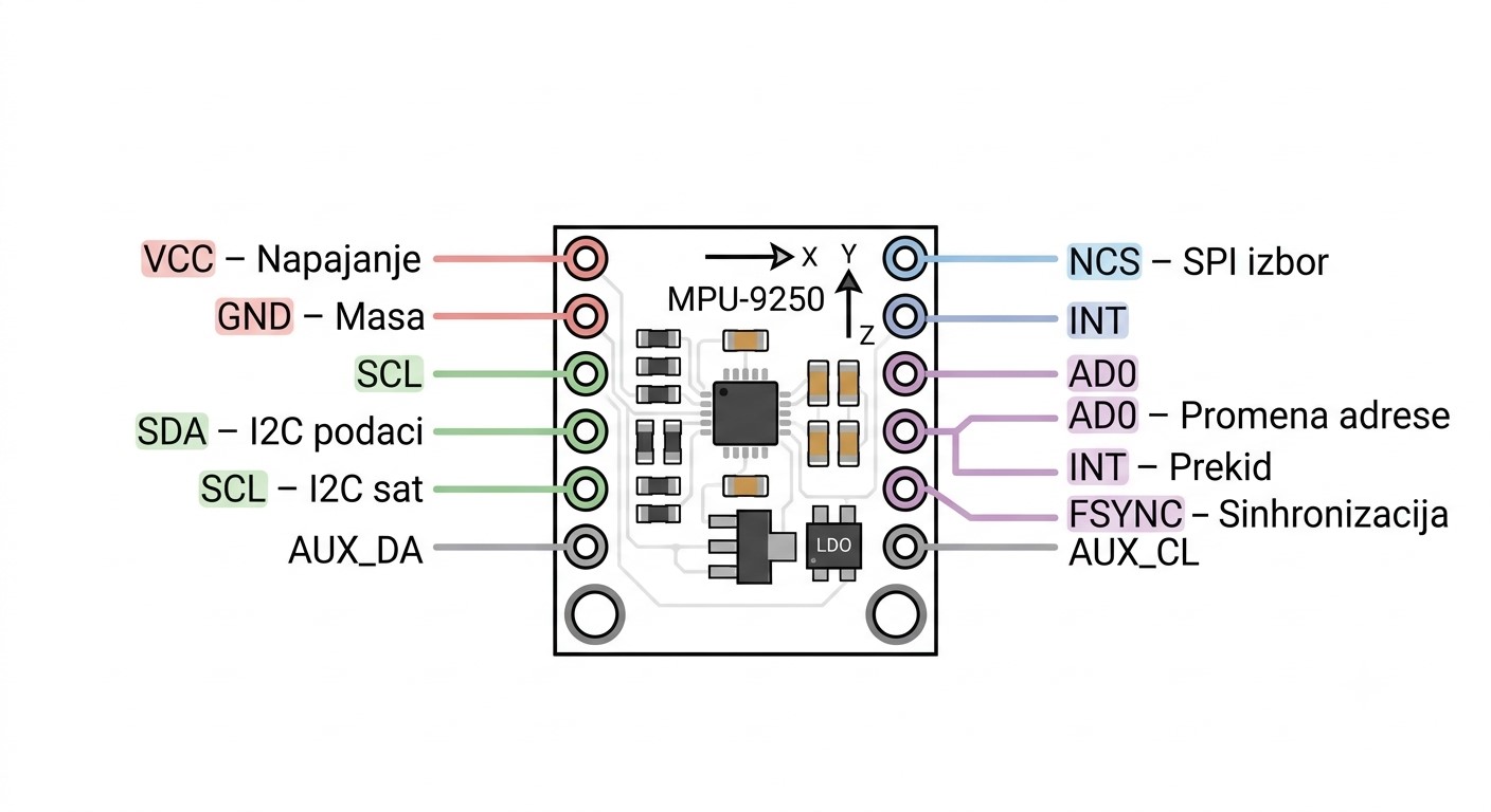 MPU-9250 pinout
