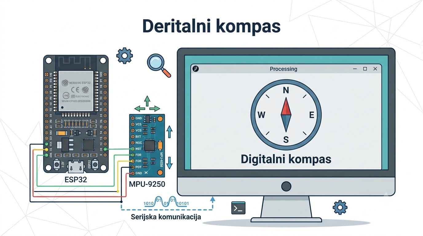 Processing kompas