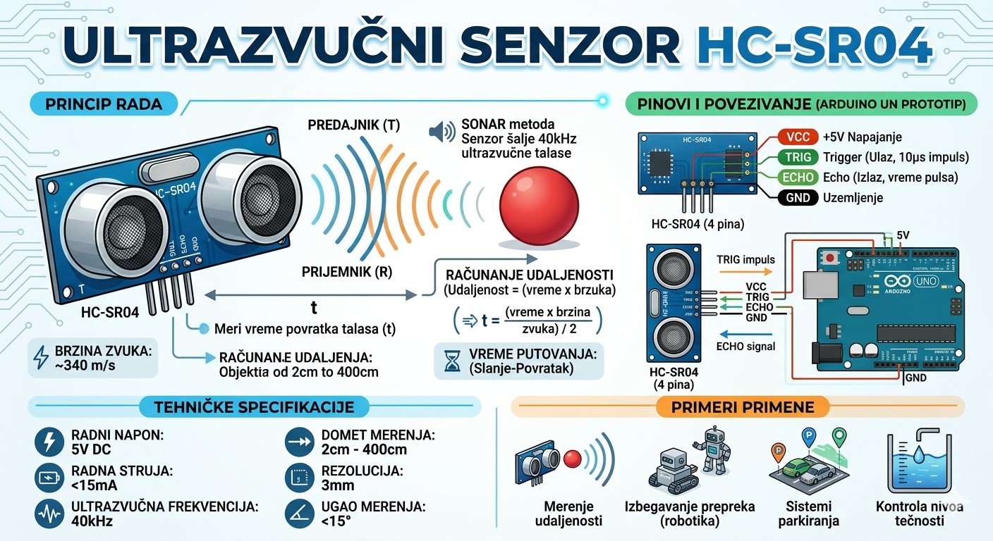 Ultrazvučni senzor HC-SR04