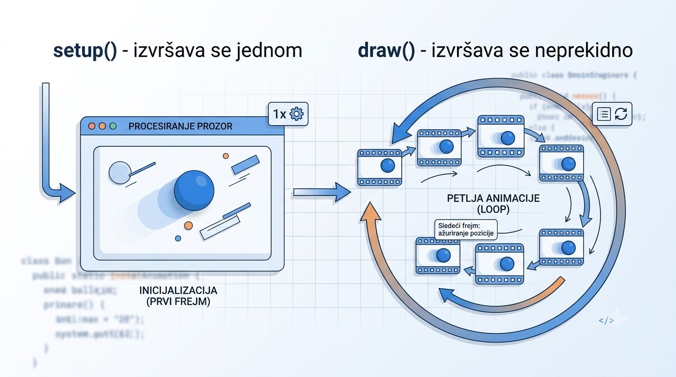 Processing setup draw